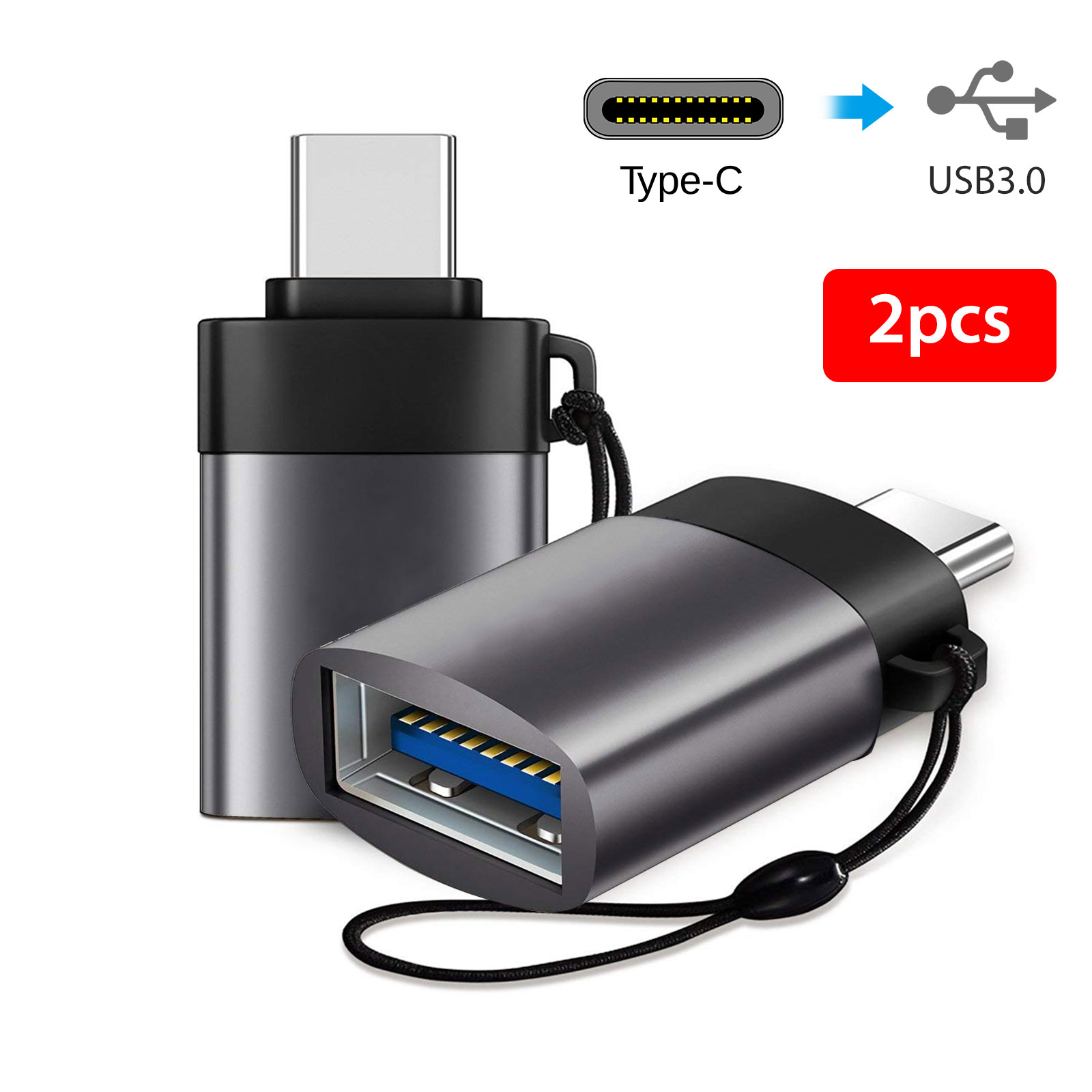2pack USB C to USB 3.0 OTG Thunderbolt 3 Converter Adapter For Macbook Pro PC eBay